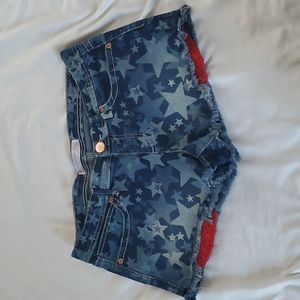 No Boundaries Distressed Denim Mini Shorts